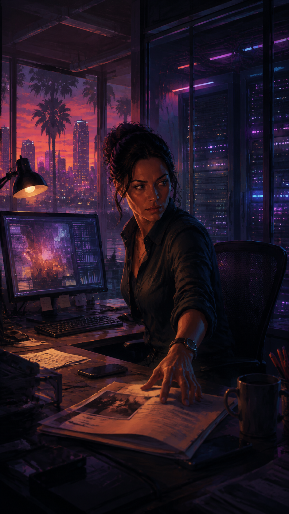 Grounded video scene 1 for dual-protagonist-system-confirmed (The game will focus on their partnership set against the backdrop of Vice City.)