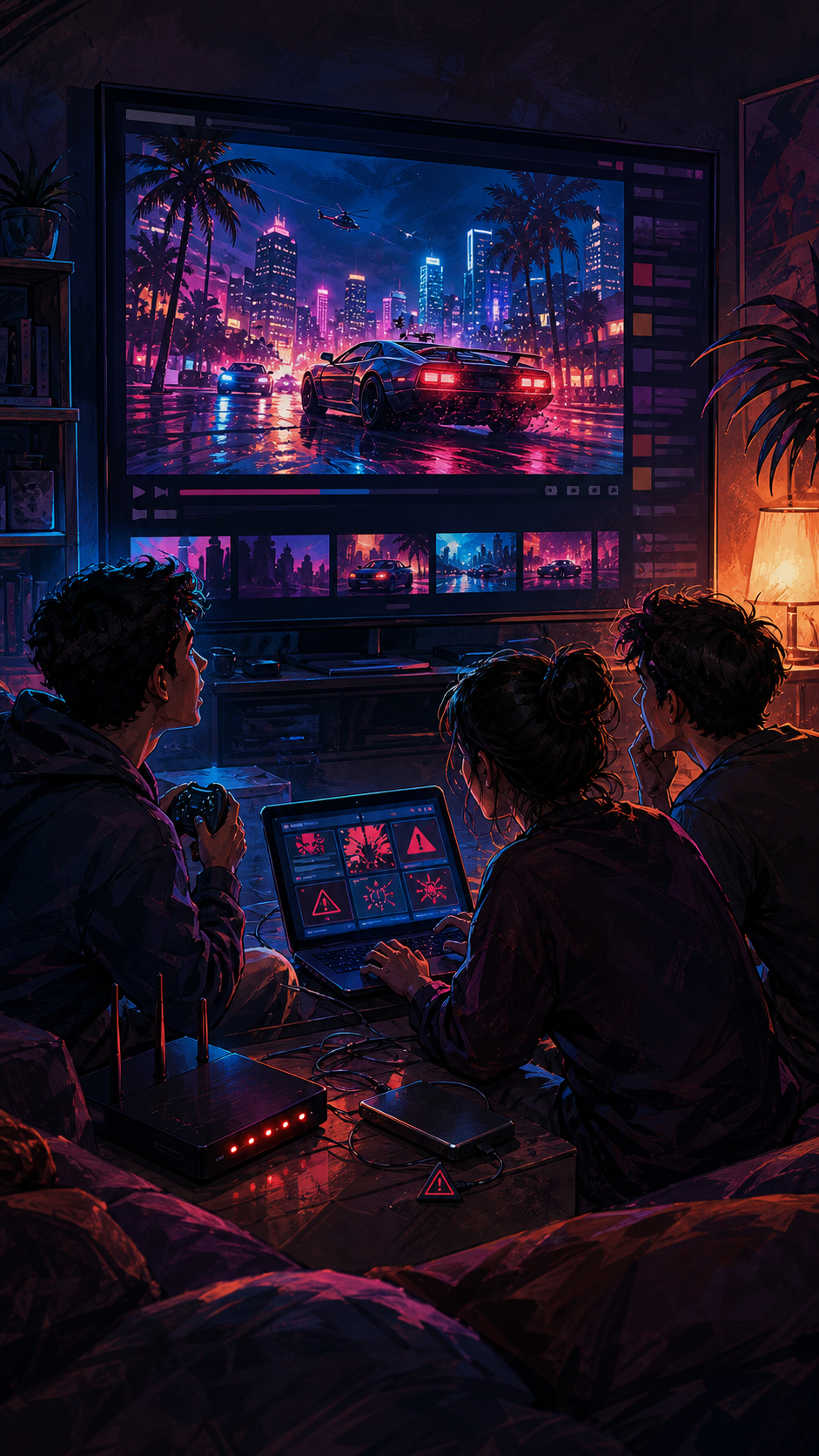 Grounded video scene 0 for gta-vi-early-access-scam-warning (A fake 113GB GTA 6 build containing malware is circulating on torrent sites, acc)
