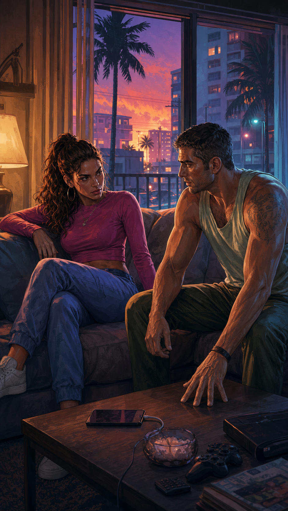 Grounded video scene 3 for gta-vi-no-microtransactions-generative-ai-at-launch (There will be no Grand Theft Auto Online launch alongside GTA VI, focusing inste)