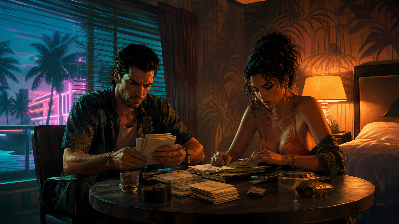 Next Vice editorial inline key art: the whole single-player game, no gated content, no AI shortcuts.