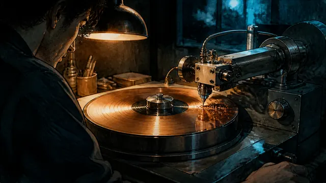 GTA VI soundtrack rumor inline art: vinyl master lathe