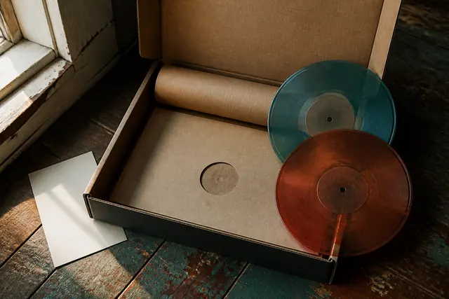 GTA VI album vinyl mailer box unboxing