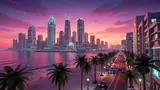 Vice City map preview for the Leonida atlas