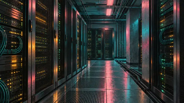 Long-running online infrastructure - editorial key art