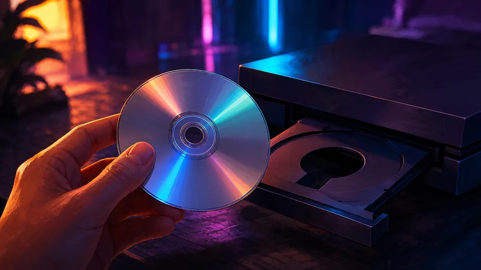 Generated Next Vice editorial key art for physical media and ownership coverage.