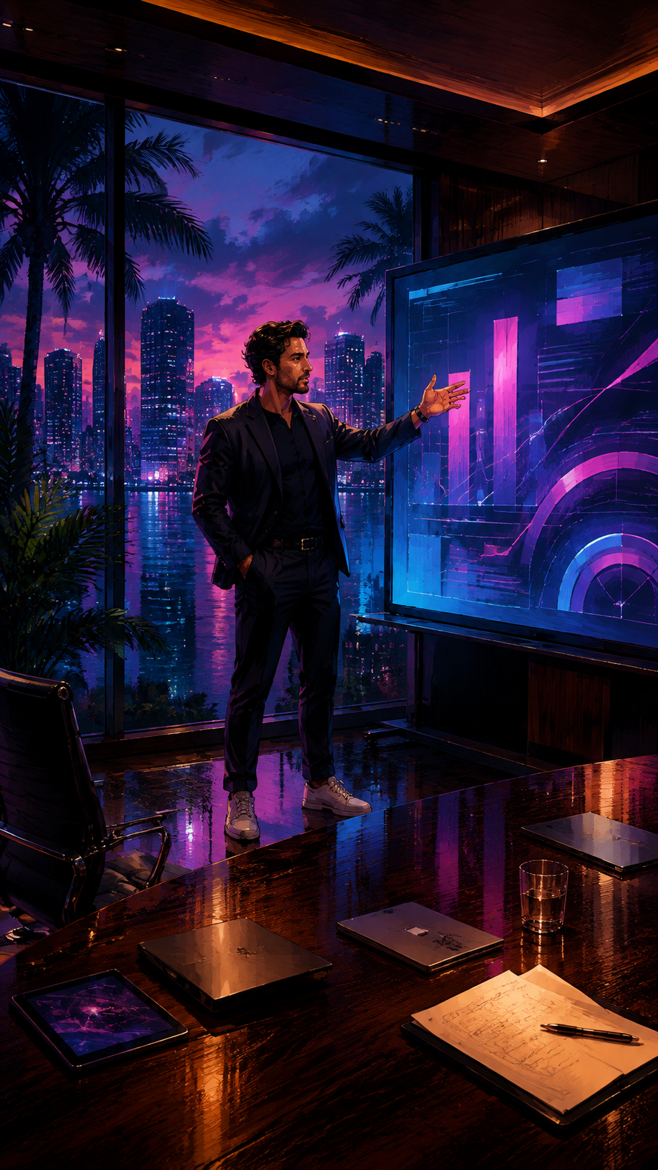 Grounded video scene 2 for take-two-q1-2027-earnings-call-gta-vi-watch (While a trailer is not expected, key wording may hint at preorder momentum.)